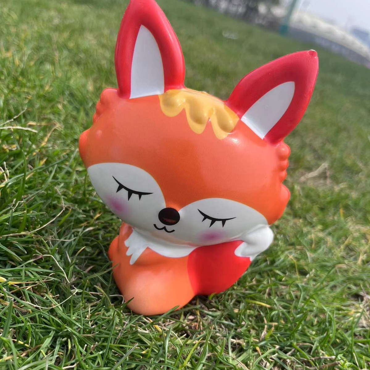 解压玩具捏捏乐狐狸女孩可爱儿童无毒无害squishy慢回弹减压神器