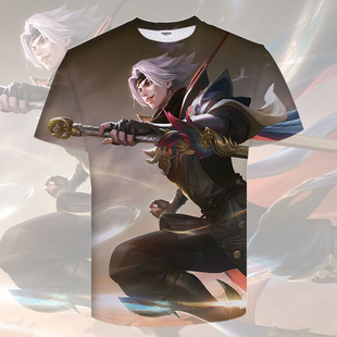 王者荣耀曜云鹰飞将游戏衣服男女装短袖t恤夏装学生青少年cos上衣