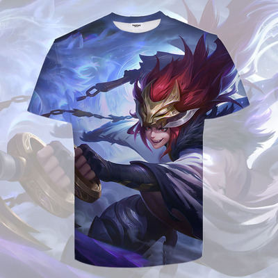 王者荣耀玄策白虎志游戏衣服男女装短袖t恤夏装学生青少年cos上衣