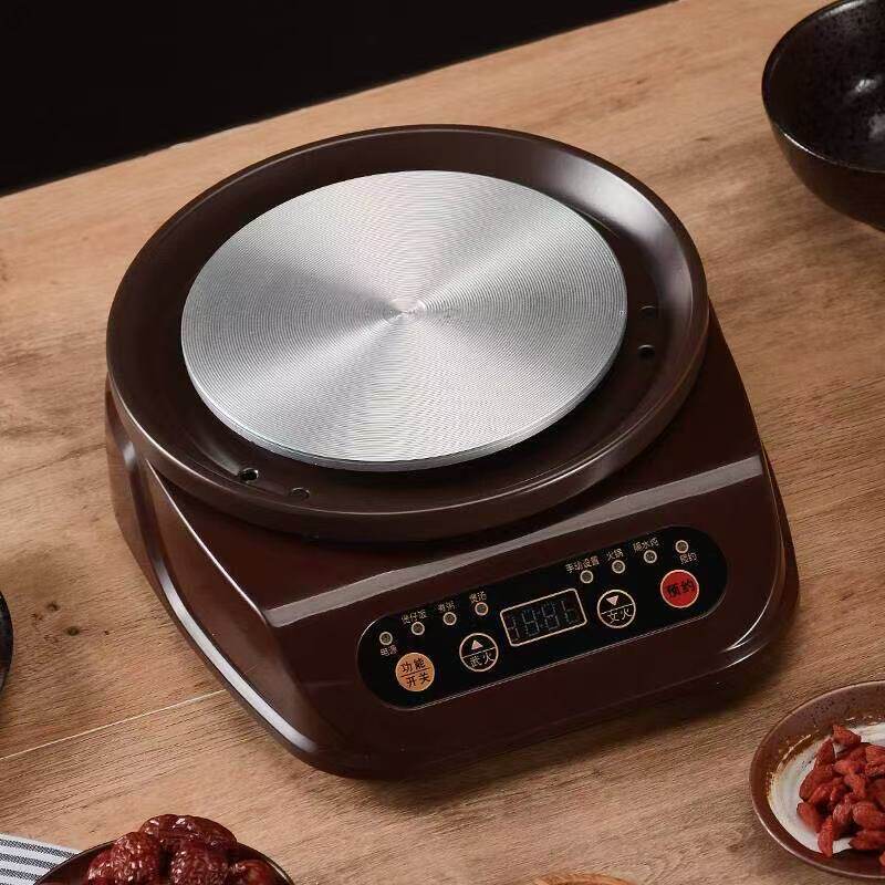 大功率电陶炉1000W数显发热盘10档智能恒温电热炉煎中药底座通用