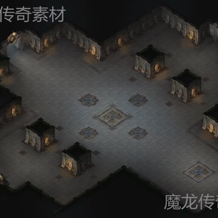 传奇地图素材 高清真彩地图 独立地砖 无缝封边 PNG格式 怪物地图
