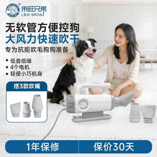 来旺兄弟四驱吹水机大型犬专用
