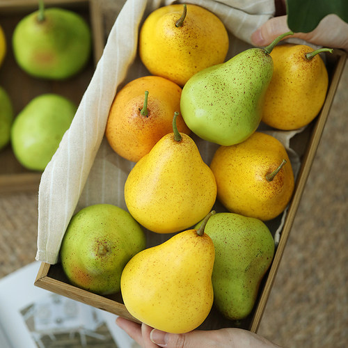美食店铺软装鸭梨厨房布置道具