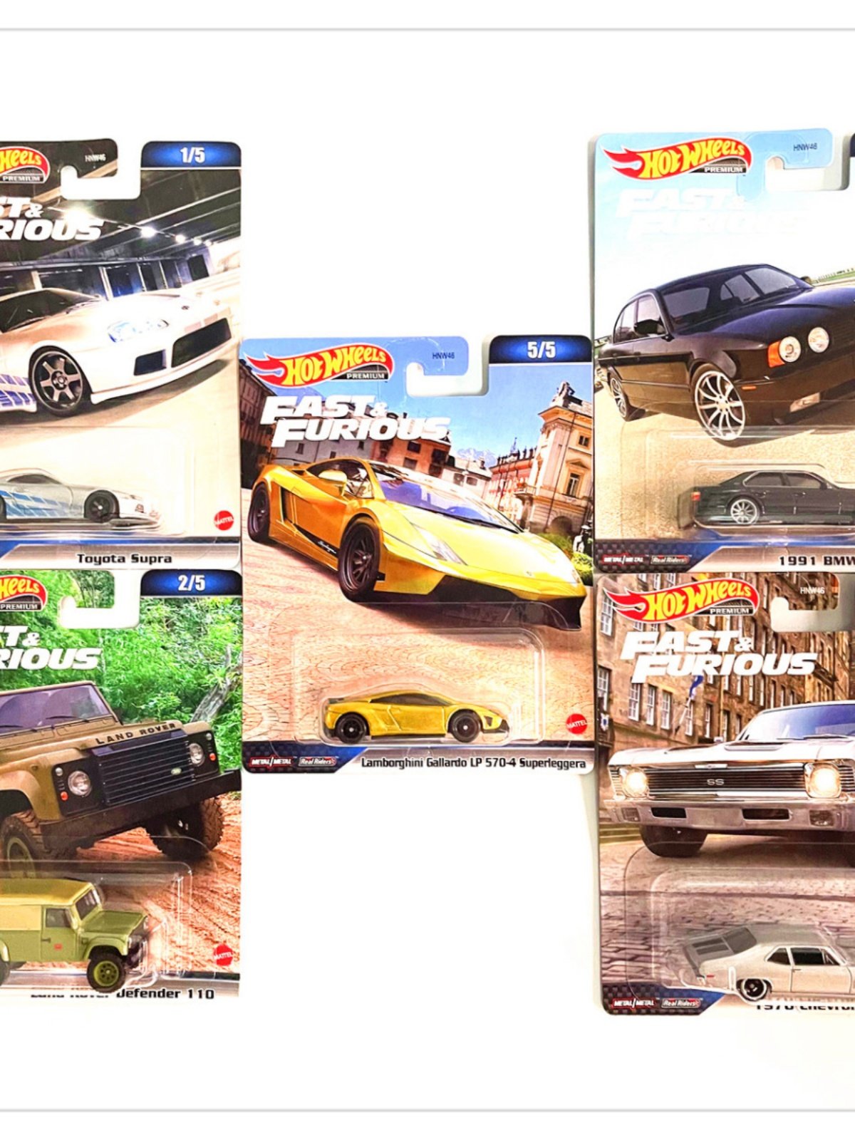 thumbnail for Hot Wheels Car Culture Fast and Furious Hnw46 Collectible Alloy Car Model Hnr88 Nissan Skyline Mitsubishi