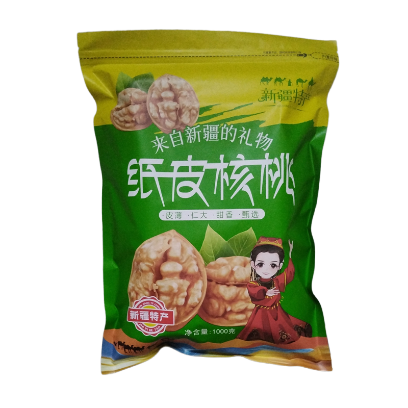 新疆特产阿克苏纸皮核桃1000g薄皮仁大甜香天然晾晒新疆发货,零食/坚果/特产,纸皮/薄皮核桃,淘宝优惠券,粉丝福利购,淘宝优惠卷