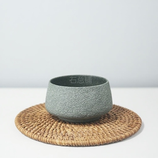 石总铺品牌惠安工艺天然青石主人公杯招待杯茶桌茶台茶海用具摆件