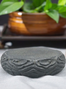 石总铺天然青石整石雕刻复古底座