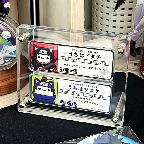 喵喵长条吧唧展示架猫猫收纳