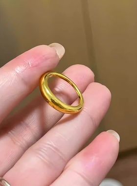 素圈海豚背戒指女小众设计