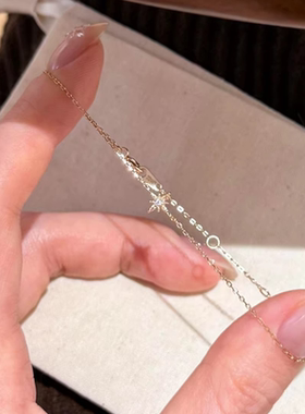 美式八芒星轻奢小众手链