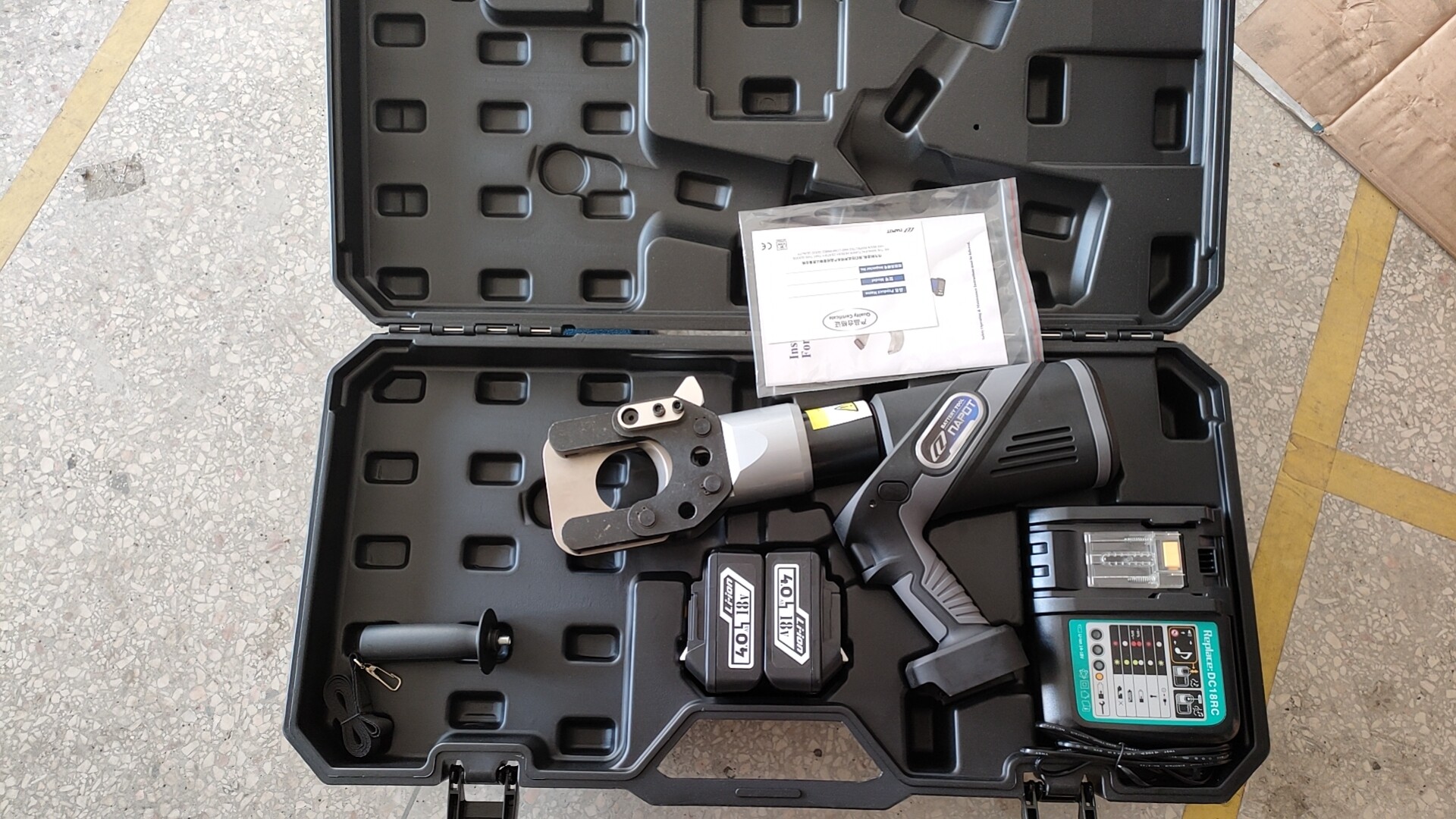 电动液压切刀np-45 55充电式液压剪np-85 105电缆剪电缆切断工具