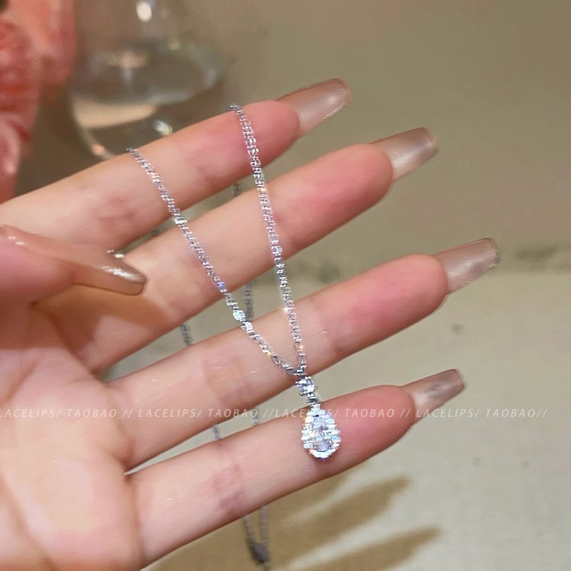 精致2025新款小众气质百搭锁骨链