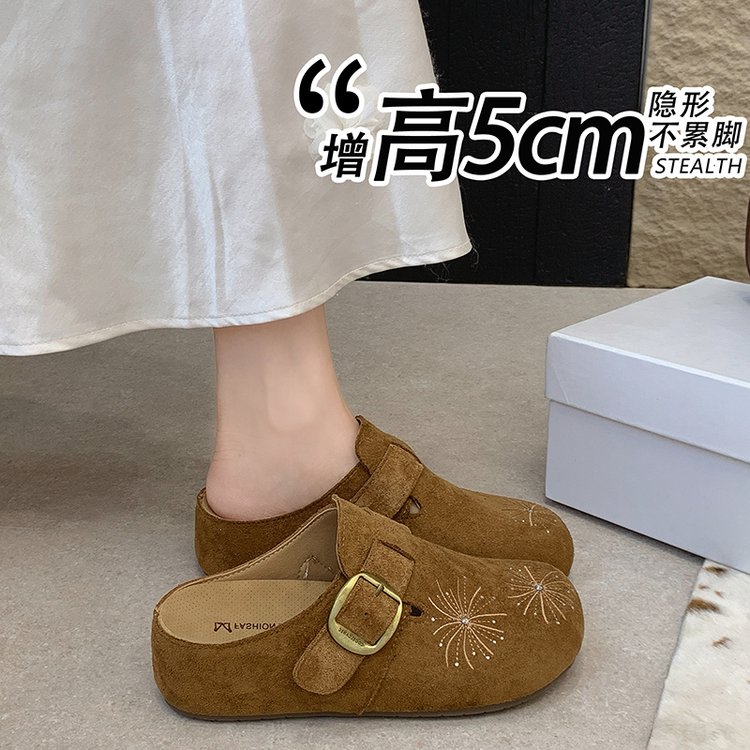 勃肯鞋女2026新款夏季秋外穿包头拖