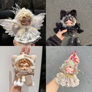 sp娃衣光织园不眠之夜搪胶skullpanda合衣服一二三代【不含玩偶】