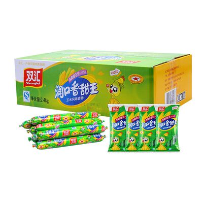双汇240g润口香甜王香肠火腿肠