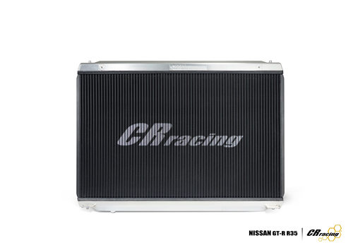 CR Racing强化冷却液散热器适用于尼桑 GT-R R35