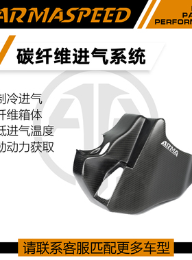 ARMASPEED干碳纤维风箱高流量进气套件适用宝马13系N46 120 320