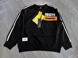 咭咔潮牌春秋男女款卫衣套头帽宽松青少年字母外套男中大童上衣