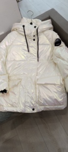 青少年羽绒服男款冬季2025新款初中生加厚保暖白鸭绒外套潮牌