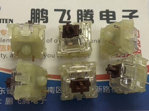 德国CHERRY樱桃机械键盘RGB茶轴轴体开关 MX1A-G1NA HG KEYSWITCH
