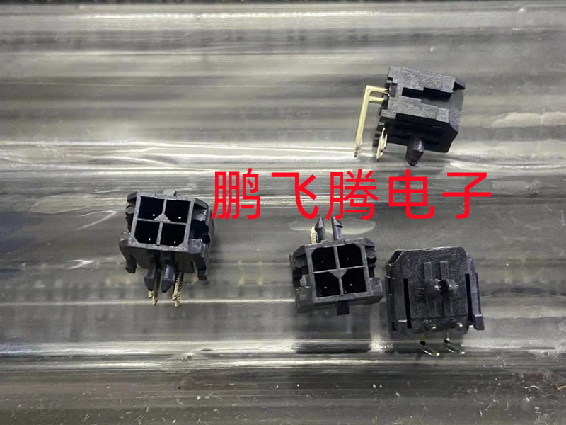 MOLEX  430450400 43045-0400 原装Micro-Fit 3.0mm弯针插座 4Pin