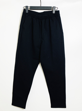 圣迪女士时尚松紧插袋厚款加绒弹性休闲裤特价0863