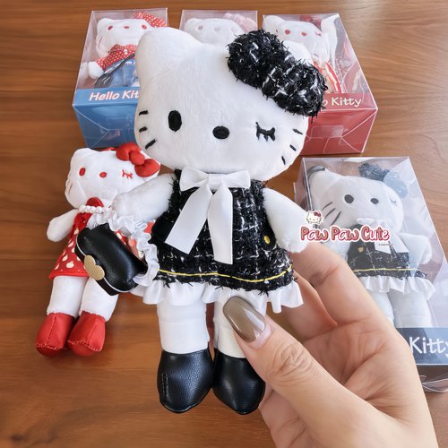 小香风芭蕾长腿限定KT猫挂件