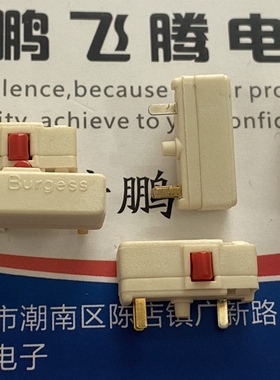 进口瑞士BURGESS思博 F1T8GP-UL 医疗级微动开关 侧按轻触5A IP40