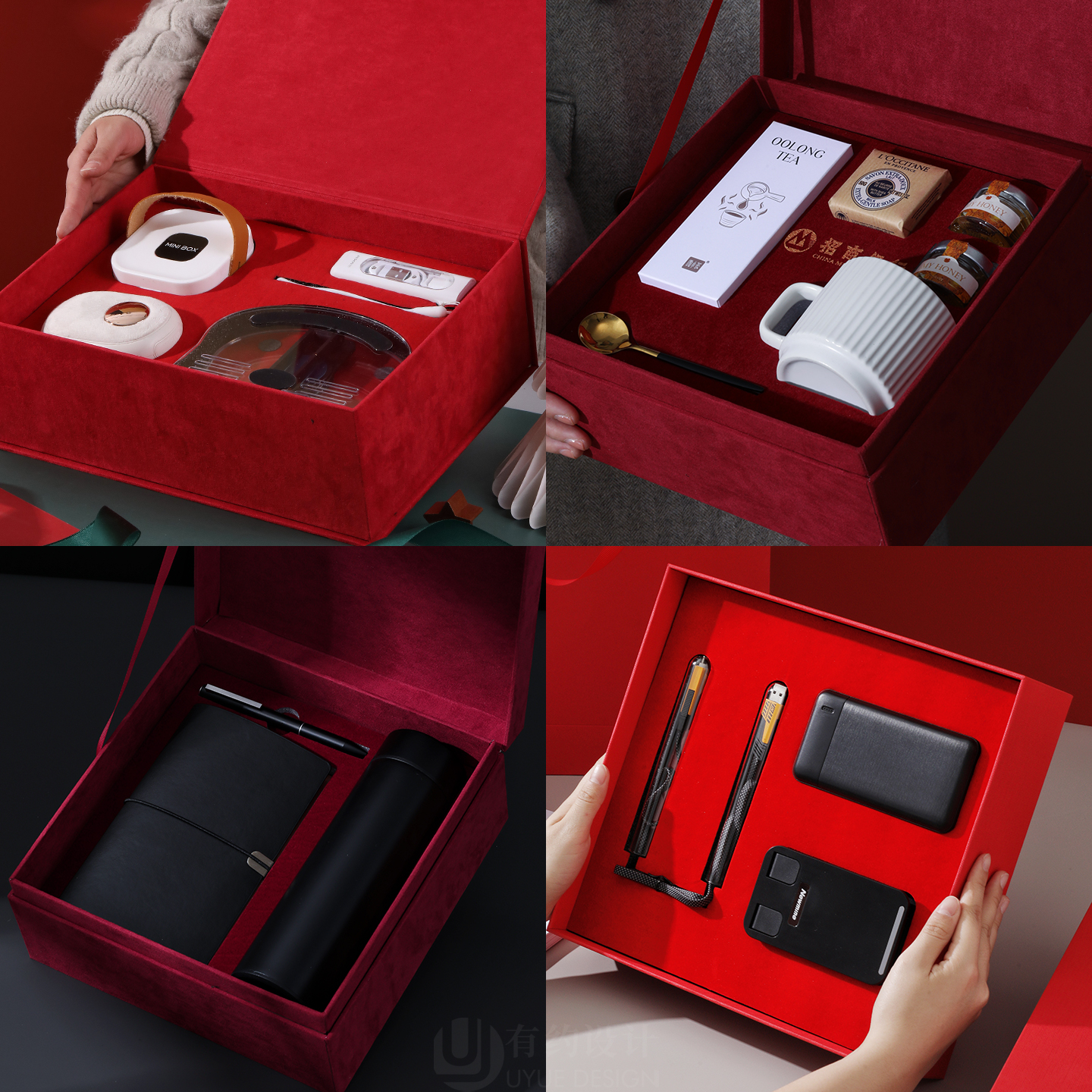 高端商务礼盒企业定制logo送员工客户感恩高级礼品套装年会伴手礼