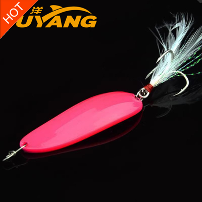亮片路亚饵鳟鱼虹鳟鲑鱼粉红假饵