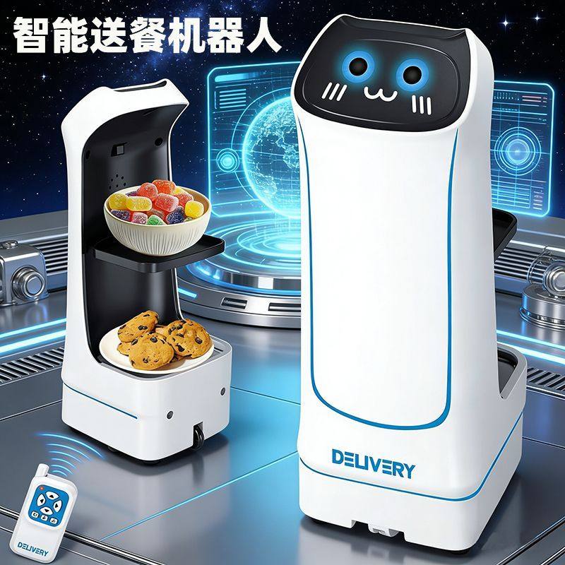 儿童送餐机器人遥控送货运输饮料零食车亲子互动玩具男孩生日礼物,玩具/童车/益智/积木/模型,电动/遥控机器人,淘宝优惠券,粉丝福利购,淘宝优惠卷