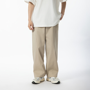 男女同款 纯棉宽松休闲裤 日系休闲长裤 男日系工装 男 YOKE 裤 STUDLO