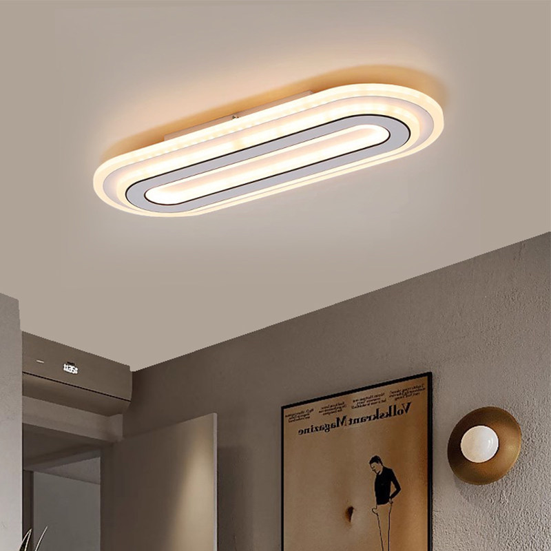 LED现代简约阳台走廊玄关吸顶灯图片