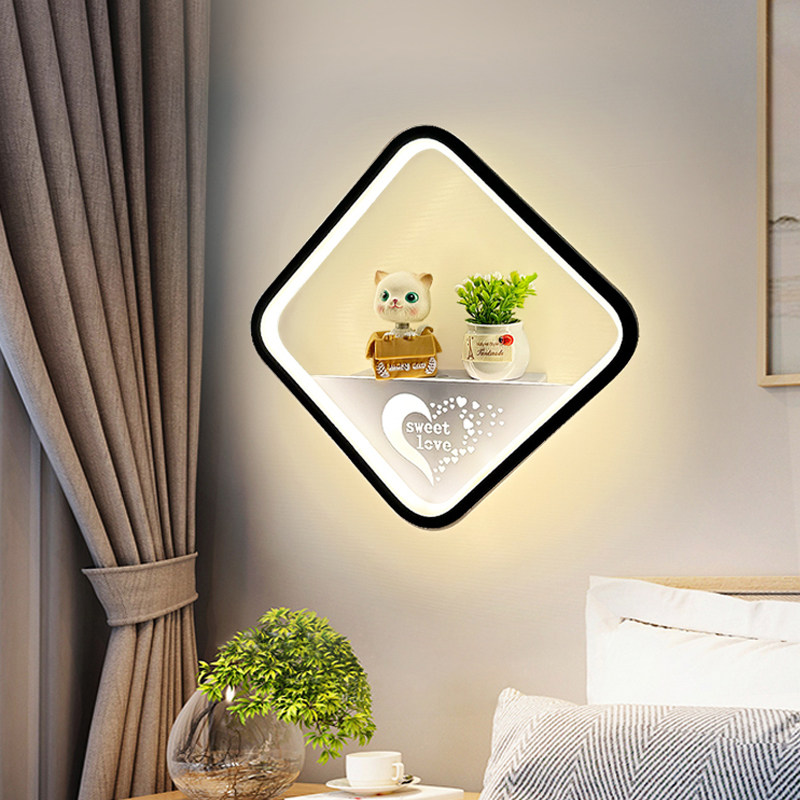 卧室壁灯床头灯铝材灯体现代简约