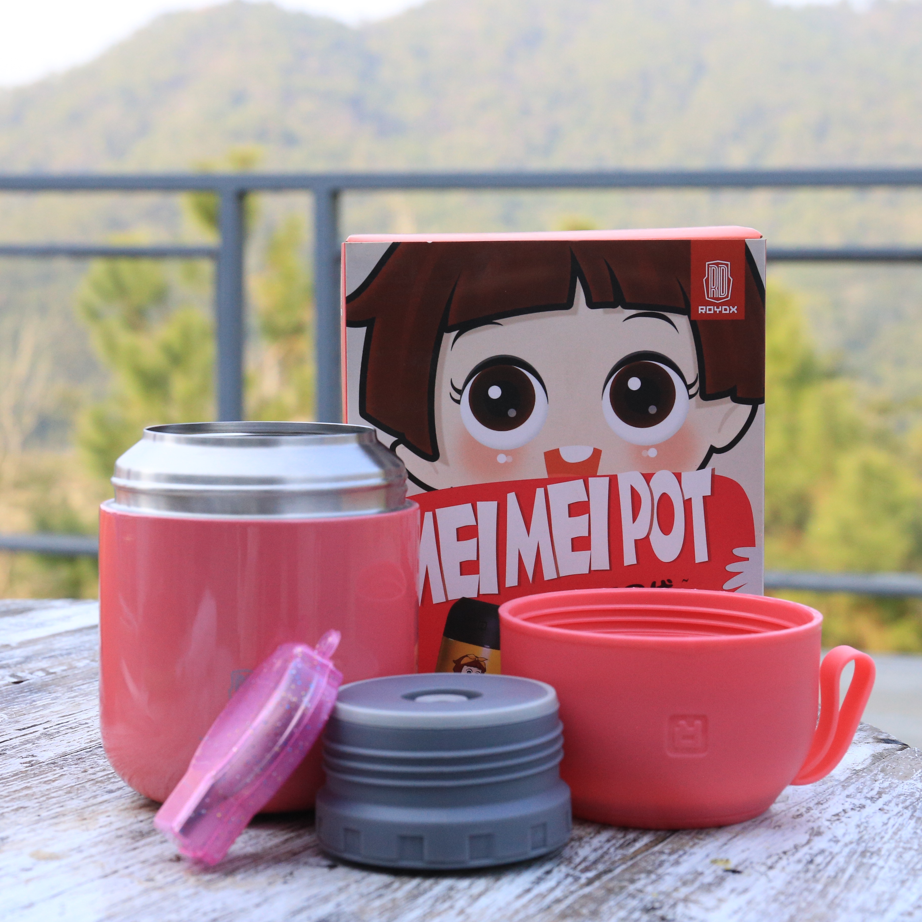 莱家 450ml焖烧杯煮粥煮面长时间保温杯茶杯茶壶内胆304食品级