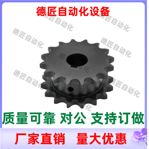 VLR11-50-12 13 14 15 16-D18 D20 D25 D28 D30 D35 D40双排链轮