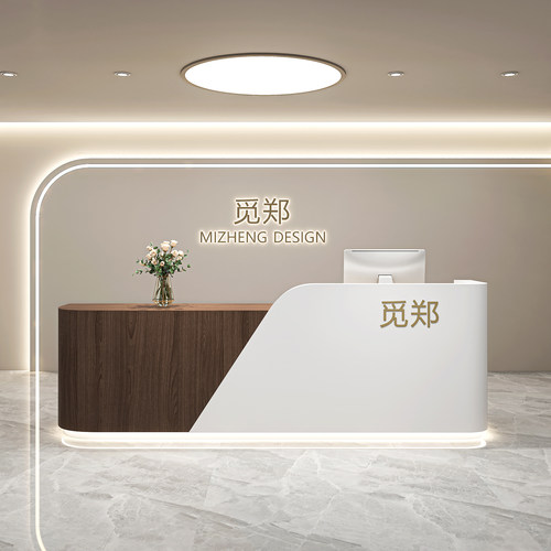 木匠者简约现代纤维版整装吧台