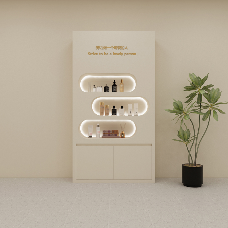 木匠者简约现代纤维版整装展示柜