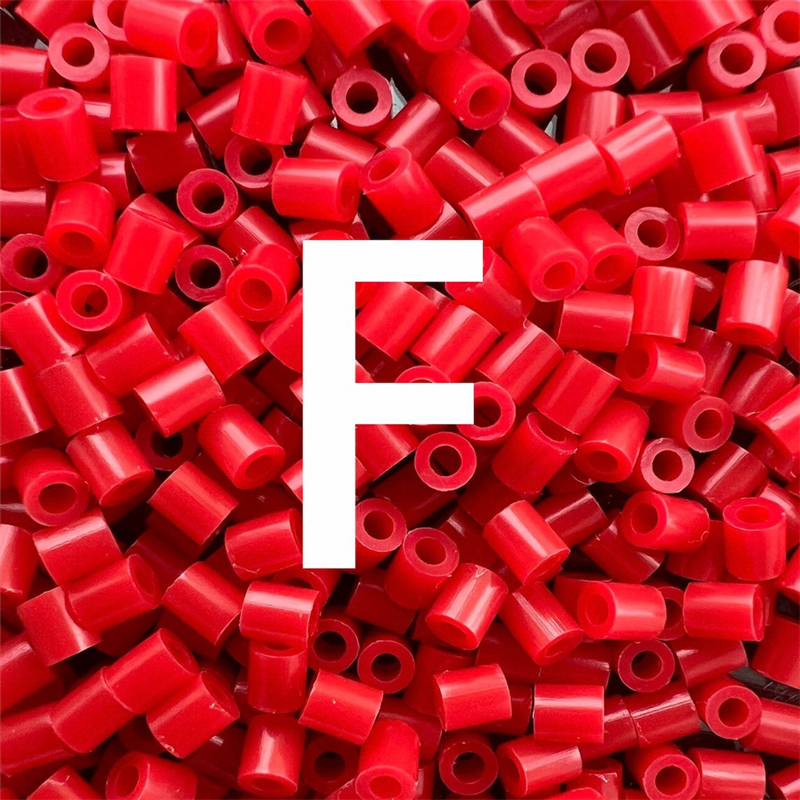 贝壳家融合拼豆补充包COCO同款全色221色3d立体F系列手工diy材料