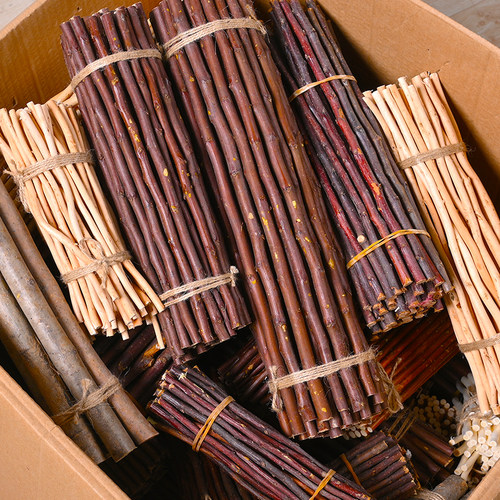 树枝材料松果装饰天然diy