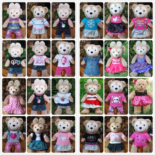 泰迪熊公仔洋娃娃换装毛绒玩具