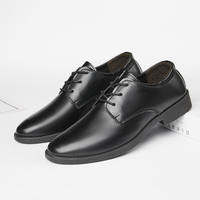 Leather shoes for men, black suit for men, soft-soled men, business formal wear for interviews, casual shoes for young people, best man, wedding shoes thumbnail 7