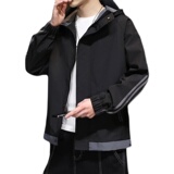 夹克男韩版宽松2021年秋季新款大码外套港风休闲上衣7060-P55，男装夹克，星座1109-2
