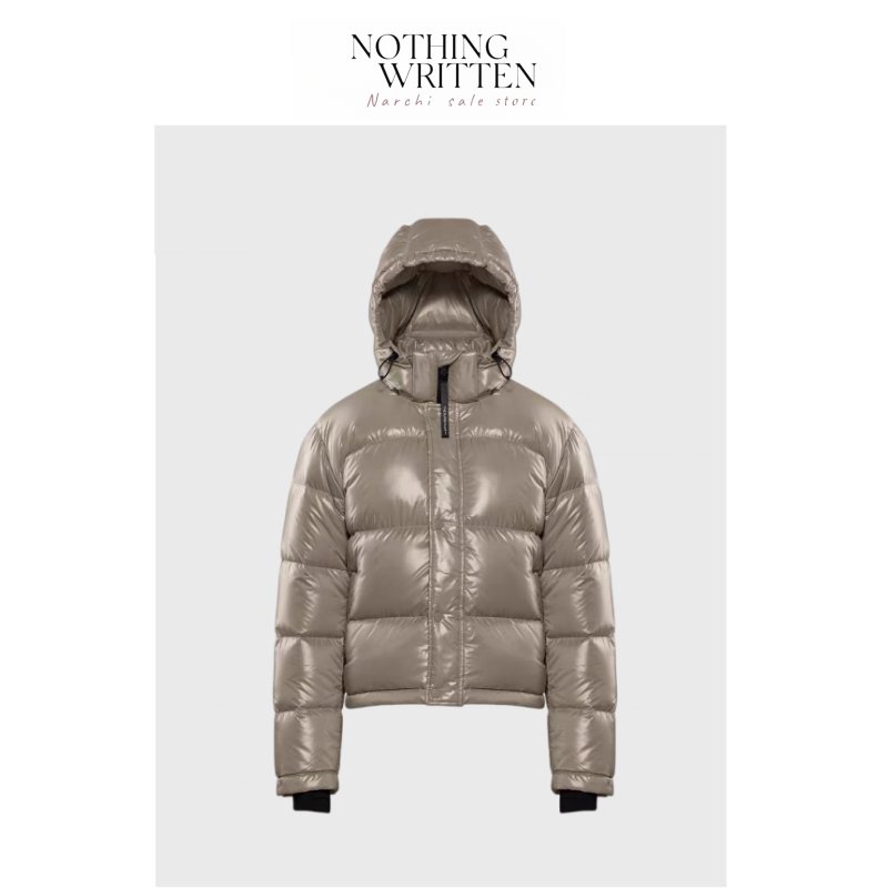 【现货】Nothing Written Narchi羽绒服泡沫哑光四格保暖鹅绒外套