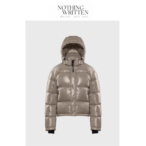 【现货】Nothing Written Narchi羽绒服泡沫哑光四格保暖鹅绒外套