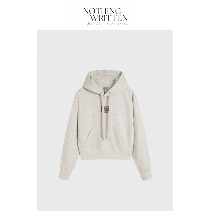 【现货】Nothing Written Narchi韩国小众潮牌卫衣车静媛同款外套