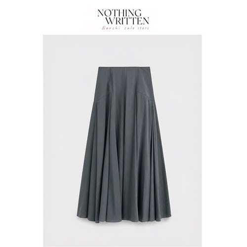 【现货】Nothing Written Narch标准版型A字长款半身裙大摆裙