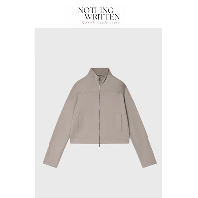 【现货】Nothing Written Narchi棉弹双面针织布夹克外套开衫上衣