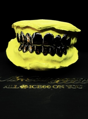 Mr.Bling私人定制上8下8无钻牙套