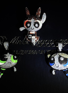 Mr.Bling情侣款飞天小女警吊坠